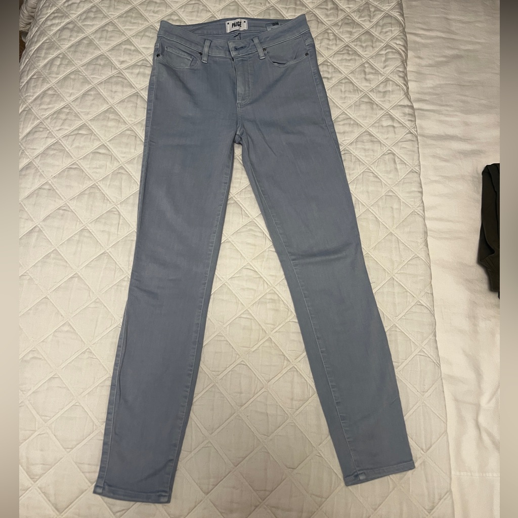 Paige Hoxton Ankle Light Blue Jeans - 27